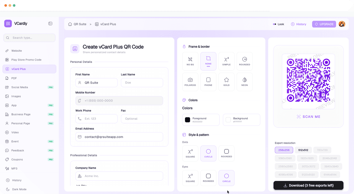 QR Code Generator: Create, Customize, and Convert with QR Suite